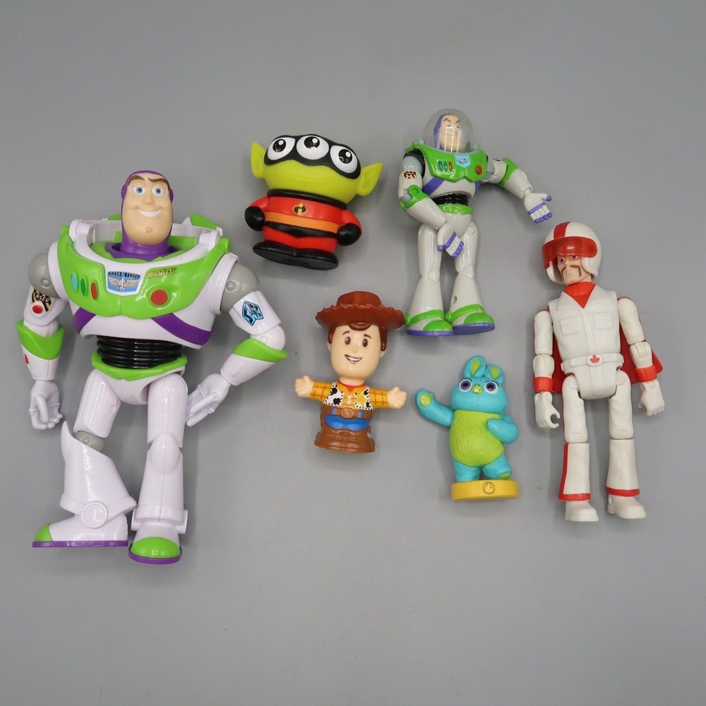 Disney Pixar Toy‎ Story Alien Incredibles Kaboom Buzz Blue Bunny Little People